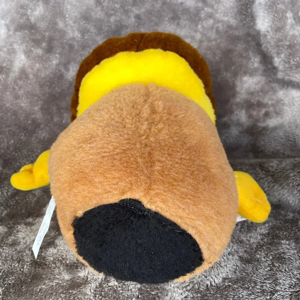 Anthropomorphic Mushroom Plush Vtg Cottage Core Fairy Hippie Stuffed Toy TAGS